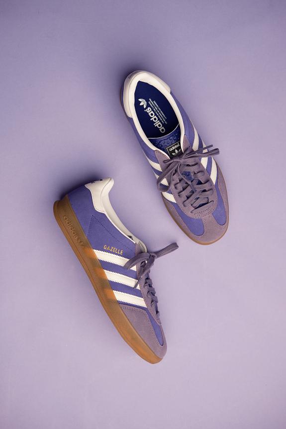 Adidas gazelle lilla best sale